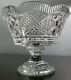 10 Waterford Crystal Georgian Master Cutter Footed Scalloped Centerpiece Bowl