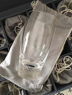 12 STEUBEN GLASS Large Tumbler SET Never been used