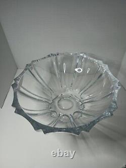 13 Heavy Crystal/ Glass Slovenia Bowl Vase Dinnerware
