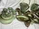 14 Piece Frankoma Pottery Set, Rim Is Chipped On One Bowl, No Other Flaws Found