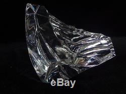 1974 Steuben Art Glass Crystal James Houston Ice Berg Polar Bear Sculpture WOW