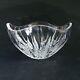1 (One) MIKASA FLAME D'AMORE Cut Lead Crystal 8 Round Scallop Bowl-DISCONTINUED