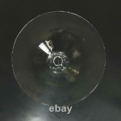 1 (One) STEUBEN MORNING GLORY Crystal Pedestal Bowl 8133 Signed DISCONTINUED