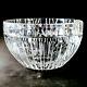 1 (One) TIFFANY & CO ATLAS LARGE CENTERPIECE BOWL Lead Crystal-Signed RETIRED