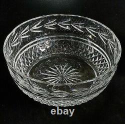 1 (One) WATERFORD GLANDORE Cut Lead Crystal 8 Caviar Bowl-Signed DISCONTINUED