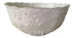 2006 NEW in BOX Lenox Holiday Hostess Punch Bowl 12 Cups Ladle Christmas 56