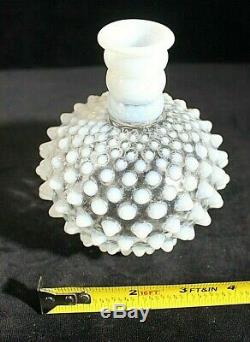 38pc Fenton French Opalescent Hobnail Moonstone. Rare Pieces! No Reserve