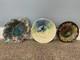 3 Crystalline Glaze Pottery Bowls2 Edgecomb Potters + Kent Folette signed