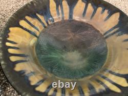 3 Crystalline Glaze Pottery Bowls2 Edgecomb Potters + Kent Folette signed
