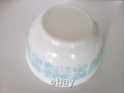 3 Three Vintage PYREX BUTTERPRINT Mixing Bowls, Lot 403-402-401