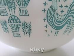 3 Three Vintage PYREX BUTTERPRINT Mixing Bowls, Lot 403-402-401