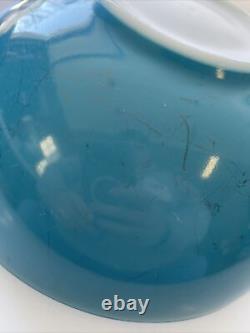 441 442 443 444 Vintage Pyrex Horizon Blue Cinderella Nesting Bowl Set 1969