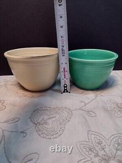 4Pc Set Fiestaware HLC USA Vintage Nesting Mixing Bowls #6 #5 #4 #3