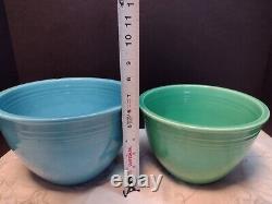 4Pc Set Fiestaware HLC USA Vintage Nesting Mixing Bowls #6 #5 #4 #3