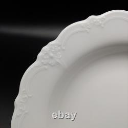 4 Hutschenreuther Baronesse White Rim Soup Bowls 9 Tirschenreuth Germany EUC