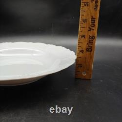4 Hutschenreuther Baronesse White Rim Soup Bowls 9 Tirschenreuth Germany EUC