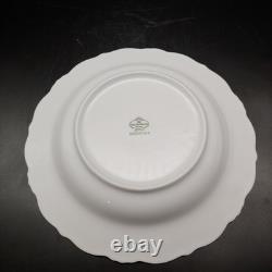 4 Hutschenreuther Baronesse White Rim Soup Bowls 9 Tirschenreuth Germany EUC