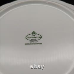 4 Hutschenreuther Baronesse White Rim Soup Bowls 9 Tirschenreuth Germany EUC