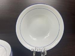 4 Nice Seltmann Weiden Bavaria Rainbow Blue 6 1/4 Cereal Soup Salad Bowls