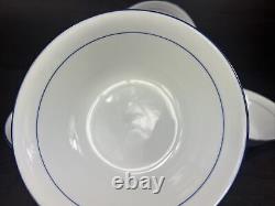 4 Nice Seltmann Weiden Bavaria Rainbow Blue 6 1/4 Cereal Soup Salad Bowls