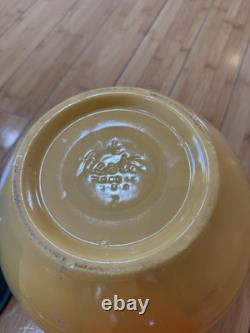 4 Piece Set Of Vintage Fiestaware Mixing Bowls