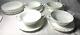 4 Tuscan Whitecliffe Dover Cream Handle Soup Bowls & 12 Soup Saucers -free Ship