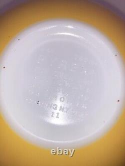 4 Vintage Pyrex Butterfly Gold Sunflower Daisy Cinderella Nesting Mixing Bowl