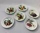 6 Portmeirion Pomona 8 Rimmed Soup Bowls Plum Pear Apple Cherry Peach Apricot