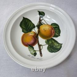 6 Portmeirion Pomona 8 Rimmed Soup Bowls Plum Pear Apple Cherry Peach Apricot