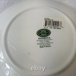 6 Portmeirion Pomona 8 Rimmed Soup Bowls Plum Pear Apple Cherry Peach Apricot