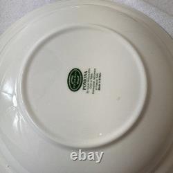 6 Portmeirion Pomona 8 Rimmed Soup Bowls Plum Pear Apple Cherry Peach Apricot