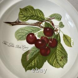 6 Portmeirion Pomona 8 Rimmed Soup Bowls Plum Pear Apple Cherry Peach Apricot