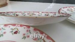 6 WEDGWOOD BIANCA WILLIAMSBURG 2pc Cream Soup Bowl & Saucer sets England (12pc)