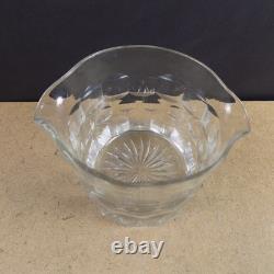 8 Antique Anglo Irish Cut Glass Wine Rinser Bowls