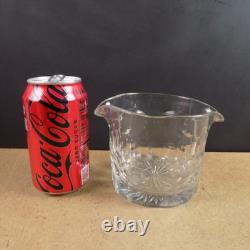 8 Antique Anglo Irish Cut Glass Wine Rinser Bowls