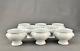 8 Limoges France White Porcelain Lion Head Soup Bowl 4 5/8 Mint