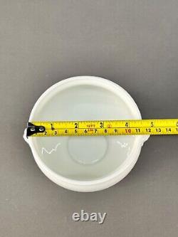 8 Limoges France White Porcelain Lion Head Soup Bowl 4 5/8 Mint