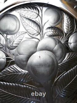 ABP PAIRPOINT Tuthill Cut Glass Intaglio No. 0134 BAKED APPLE 13 Dish Platter