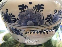 A Dutch Delft Covered Bowl. # 1436