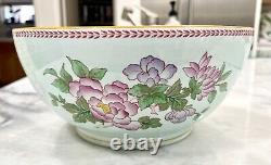 Adams Calyx Ware Metz Ironstone Wedgewood Micratex 10-3/4 Round Salad Bowl