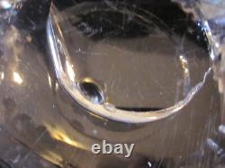 American Brilliant 9x 9 Cut Glass Egg Nog/Punch Bowl 2 Piece Set LOVELY