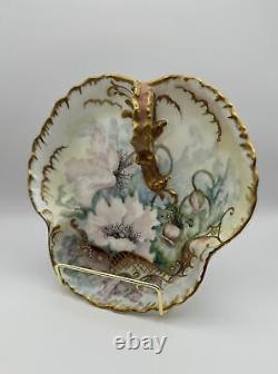 Antique 1895 William Guerinn Limoge Trinket Hand-Painted by Harris