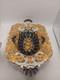 Antique 19th Century Meissen Porcelain Cobalt Blue & Gold Gilted Floral Bowl