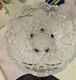 Antique American Brillant Period Crystal Cut 7'' Bowl/ABP Bowl/Scalloped MINT