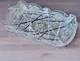 Antique American Brilliant Period Cut Glass Tray Platter ABPCG Hobstar 14.5L