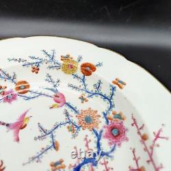 Antique Coalport Kakiemon Style Banded Hedge Chinoiserie Rimmed Soup Bowl 10