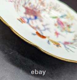 Antique Coalport Kakiemon Style Banded Hedge Chinoiserie Rimmed Soup Bowl 10