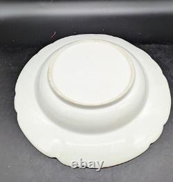 Antique Coalport Kakiemon Style Banded Hedge Chinoiserie Rimmed Soup Bowl 10