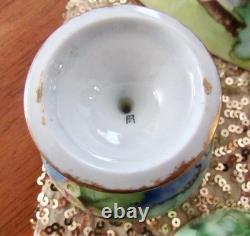 Antique LIMOGES France Tressemann & Vogt Art Deco Grapes Fruit/Punch Bowl Set Antique LIMOGES France Tressemann & Vogt Art Deco Grapes Fruit/Punch Bowl Set