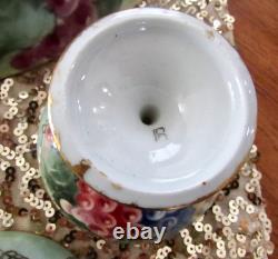 Antique LIMOGES France Tressemann & Vogt Art Deco Grapes Fruit/Punch Bowl Set Antique LIMOGES France Tressemann & Vogt Art Deco Grapes Fruit/Punch Bowl Set